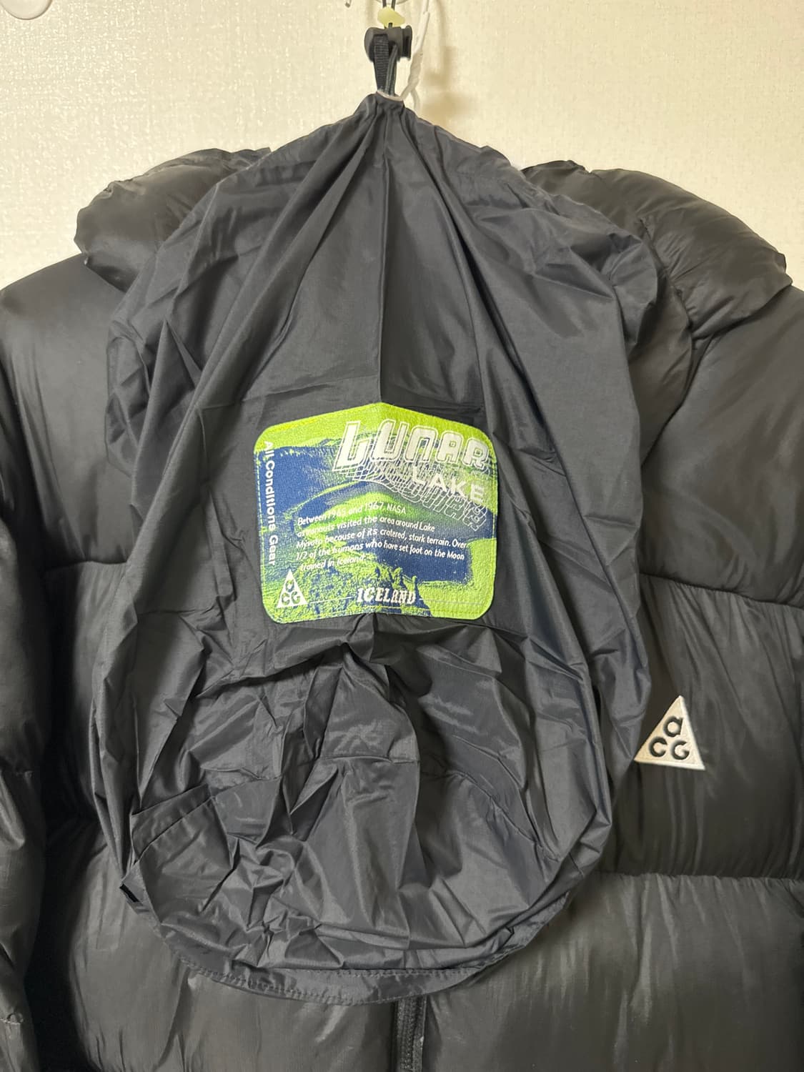 나이키 ACG 루나 레이크 패딩 블랙(DH3071-010) 상품이미지4