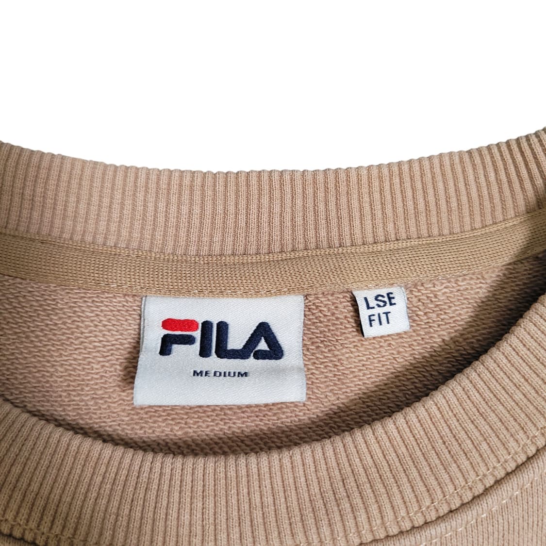 FILA 휠라 베이지 맨투맨 상품이미지2