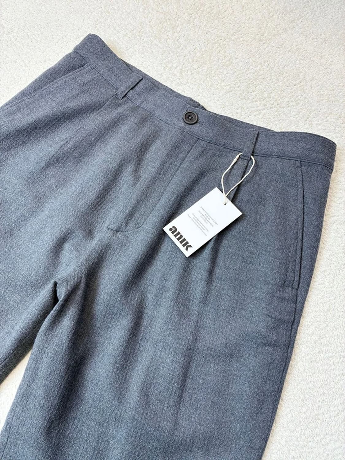 코스 COS 테이퍼드핏 울 팬츠 PN6122 상품이미지2