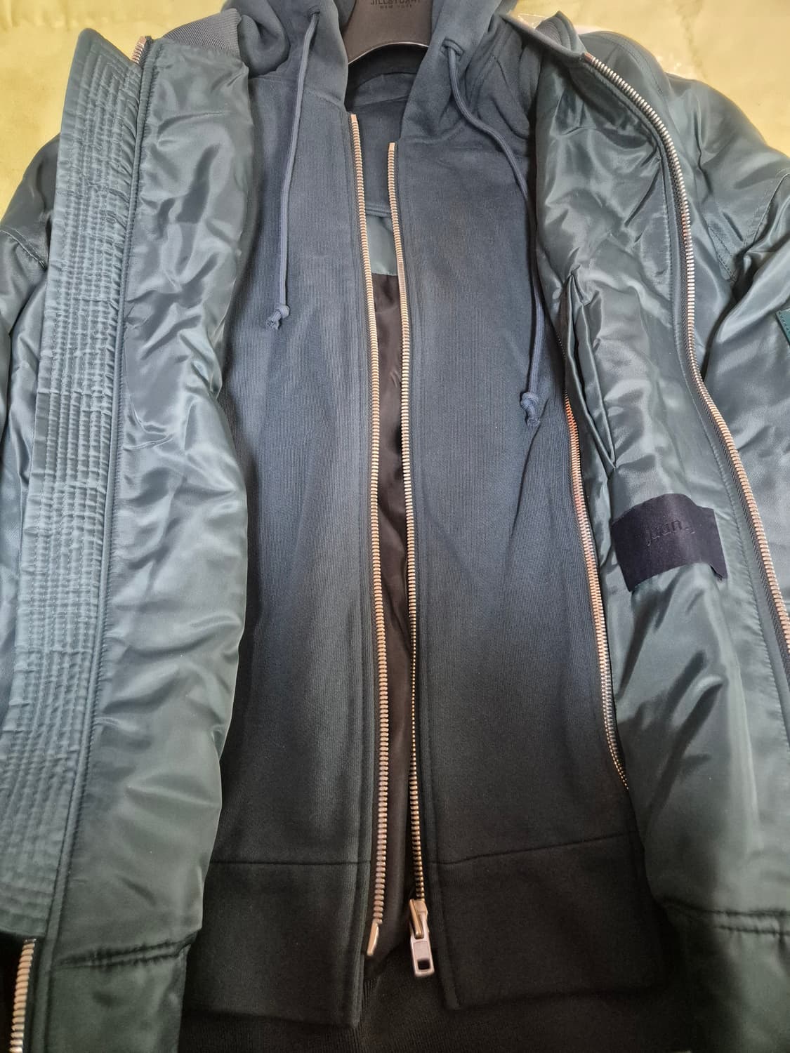 준지 17fw 후드마원 그린 50사이즈 상품이미지6