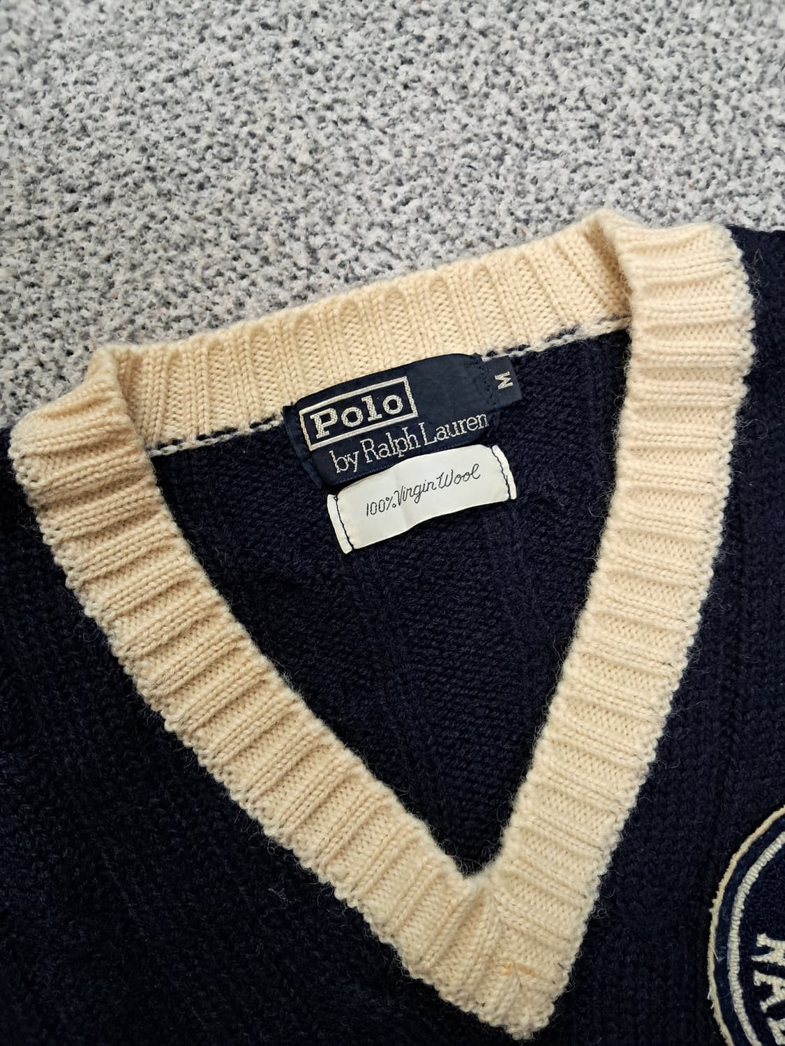 폴로랄프로렌90s 쿠키패치니트 상품이미지3