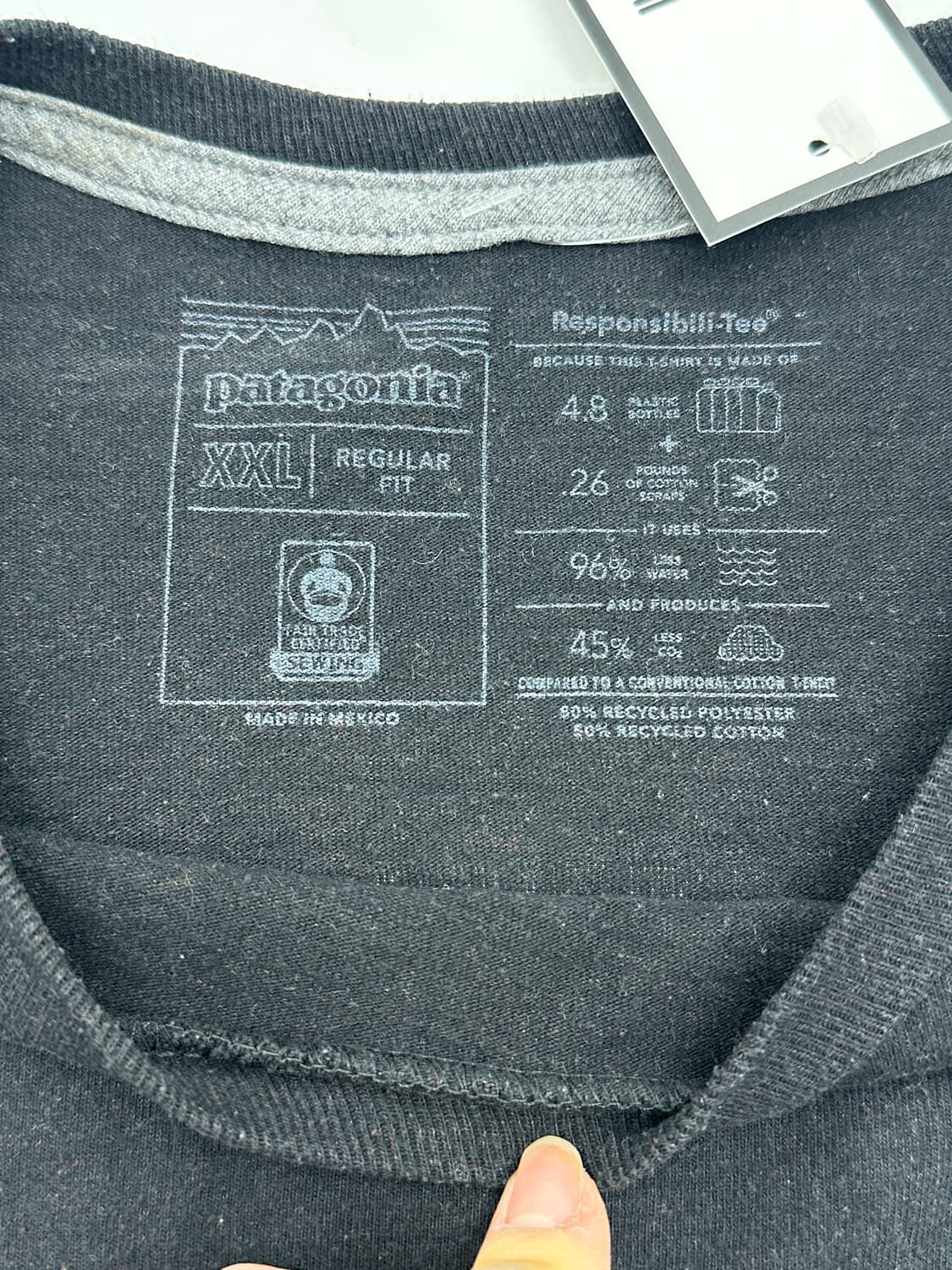 파타고니아 백프린팅 반팔티셔츠  상품이미지5