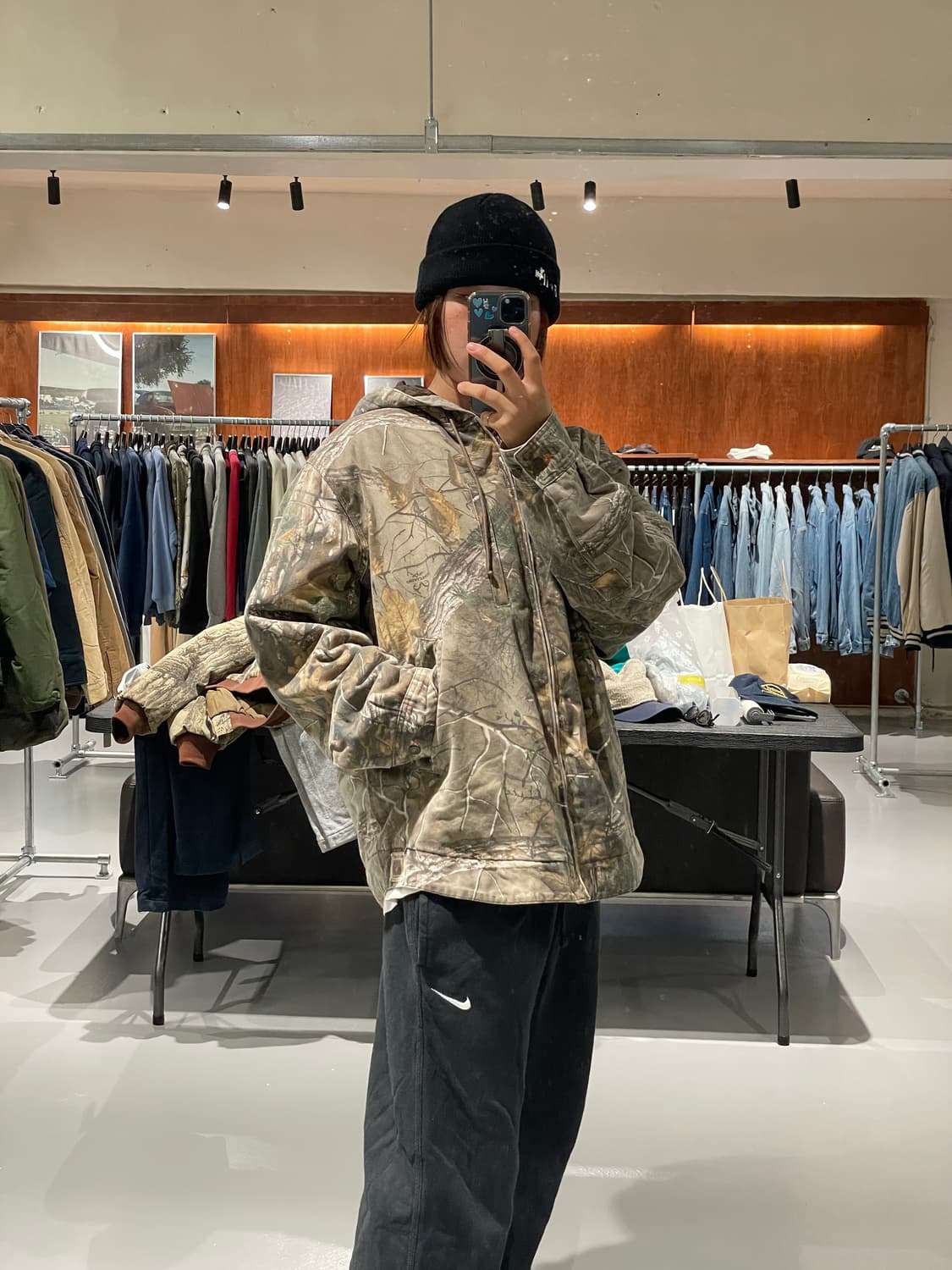 Realtree 후드 집업 자켓 상품이미지2