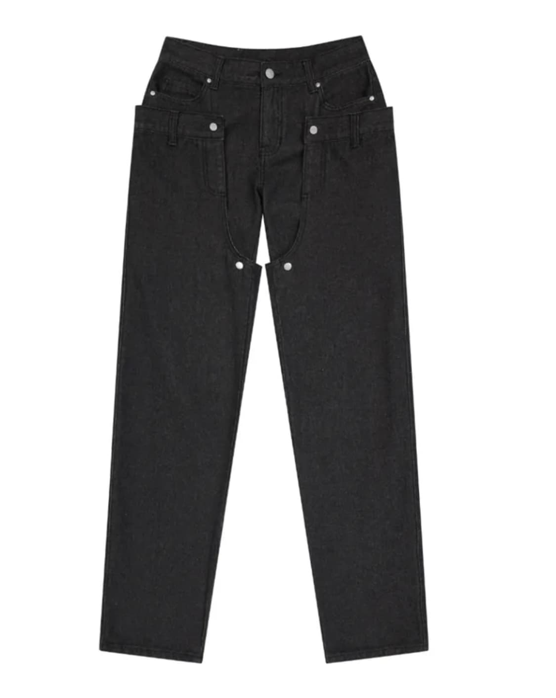 오호스 detachable button denim 상품이미지2
