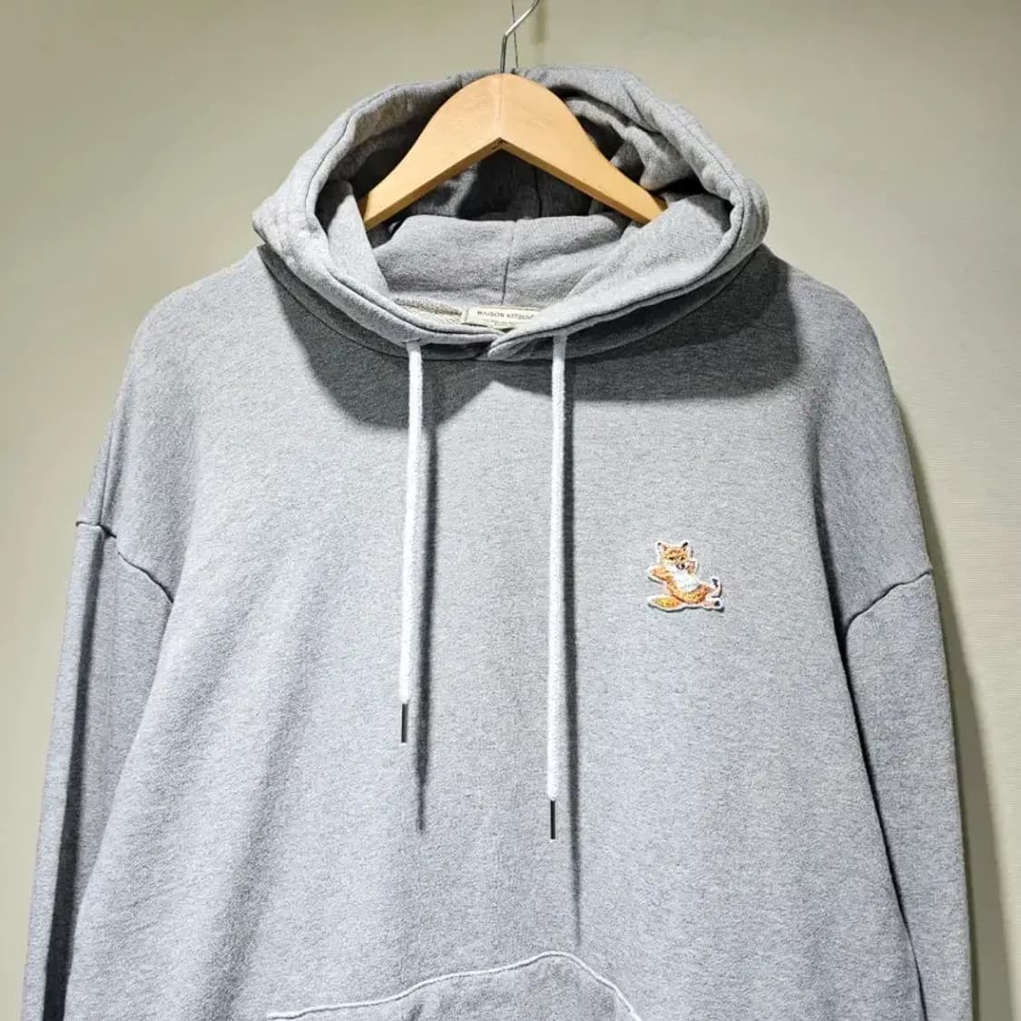 메종키츠네 그레이 후드티 100 상품이미지2