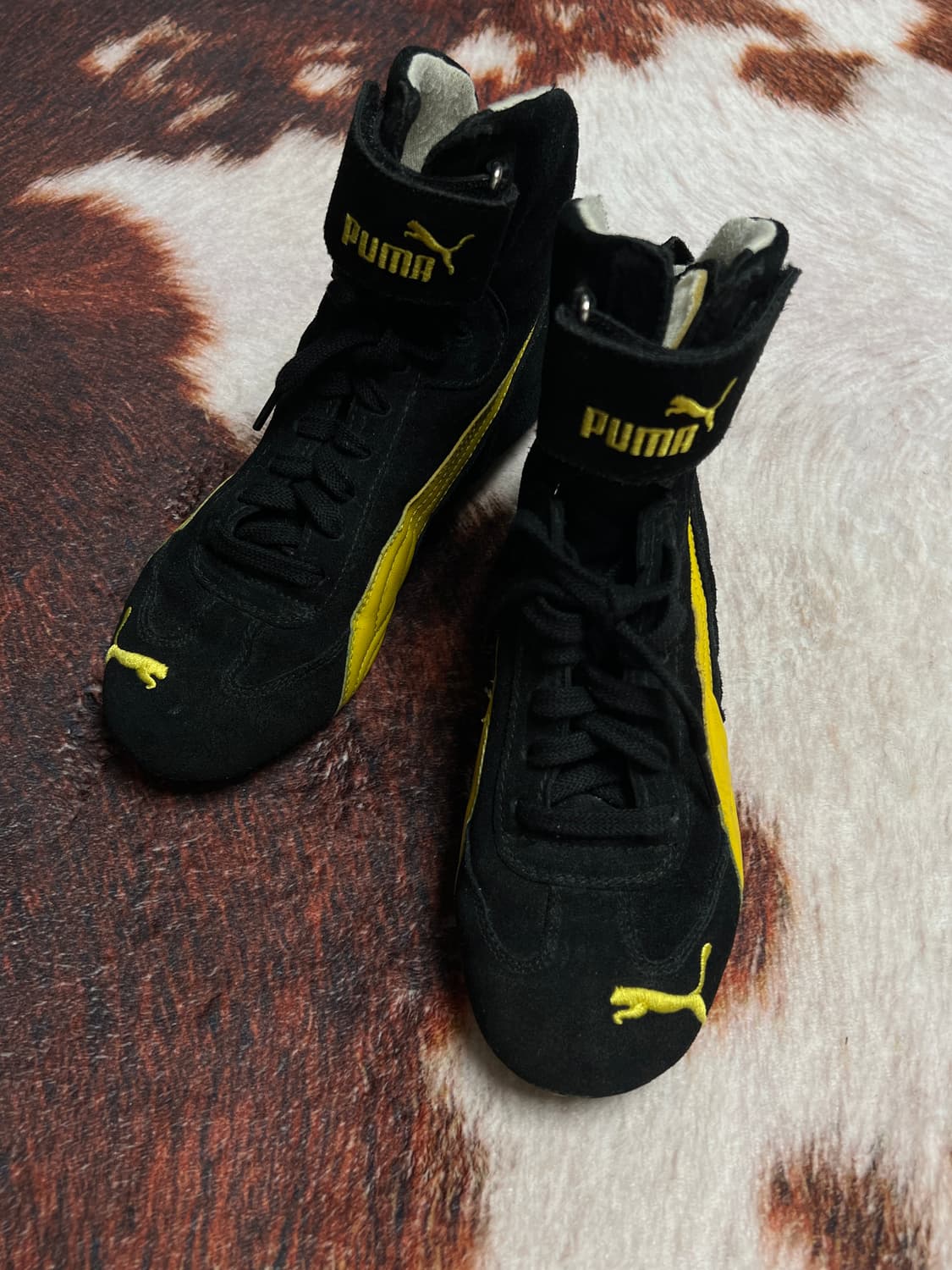 Puma Speed Cat Mid 옐로우 블랙 250 상품이미지3