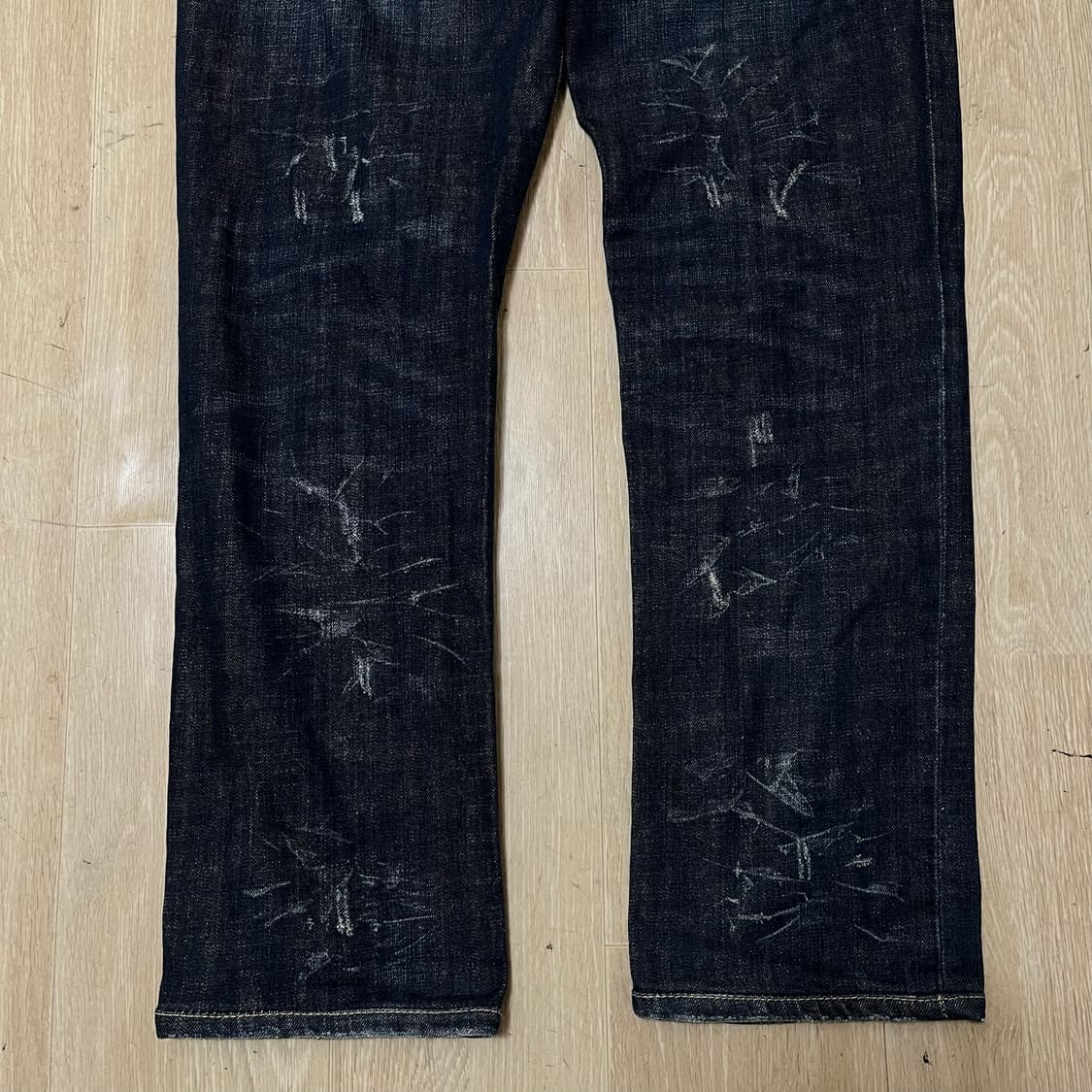 디스퀘어드2 여성 데미지 워싱 데님 청바지 50  상품이미지8