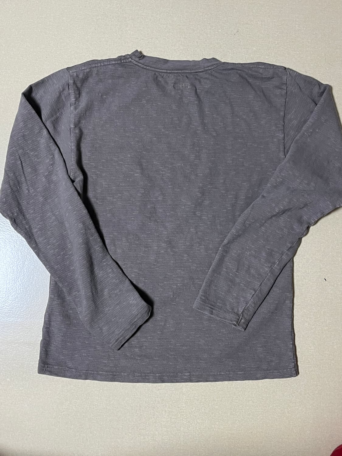 캐피탈 어뮤즈 니트 포켓론 티셔츠 차콜 상품이미지4