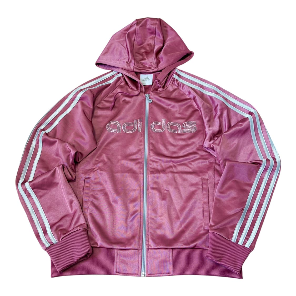 아디다스 로즈핑크 큐빅 후드 져지 상품이미지1