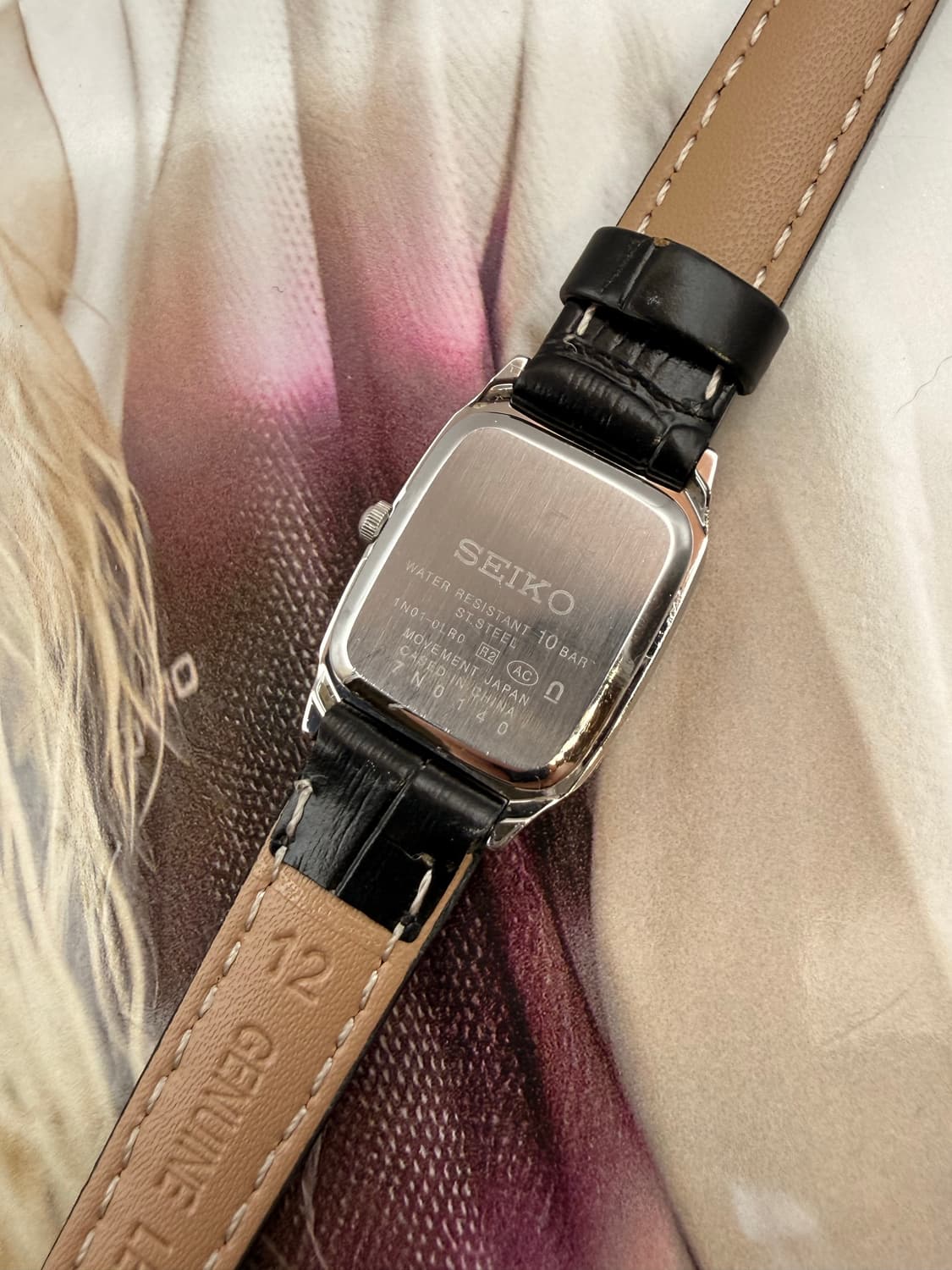 Seiko_1980s  square vintage watch 상품이미지6