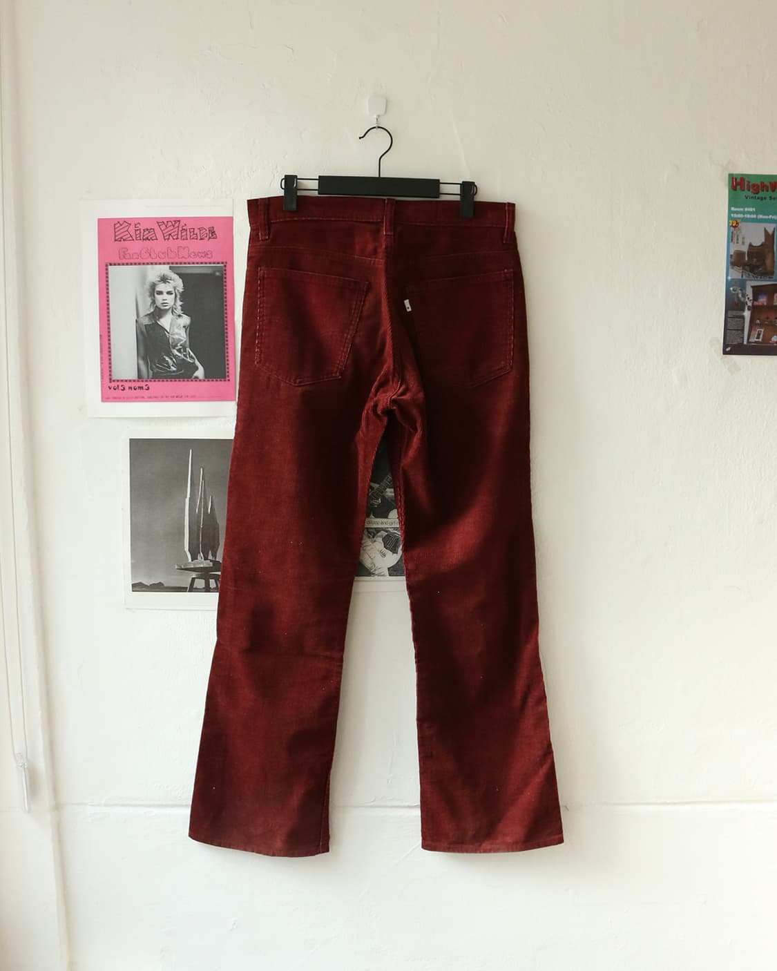 80s 리바이스 646 벨바텀 코듀로이 팬츠  상품이미지6