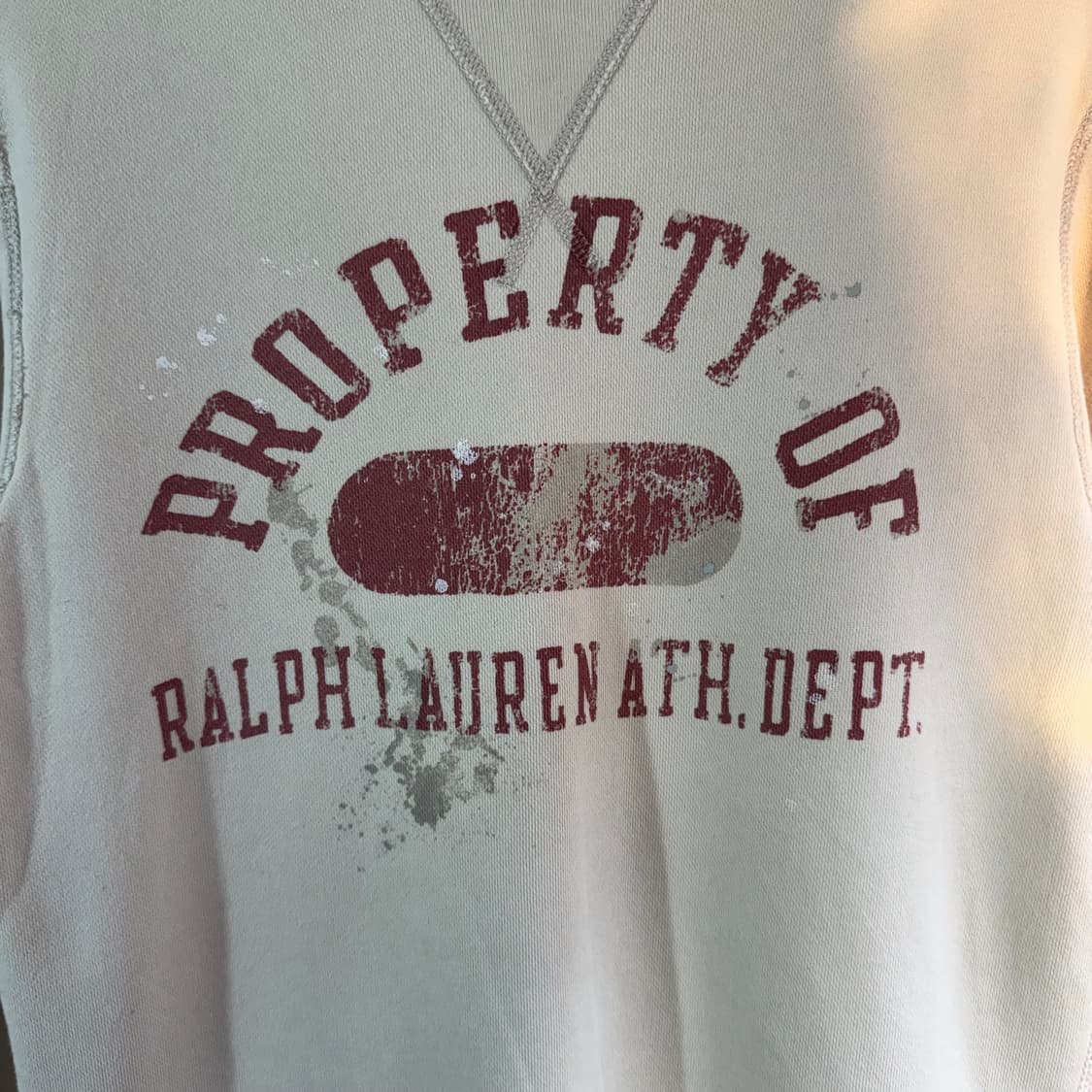 폴로 진스 빈티지 디스트레스드 로고 맨투맨 상품이미지7