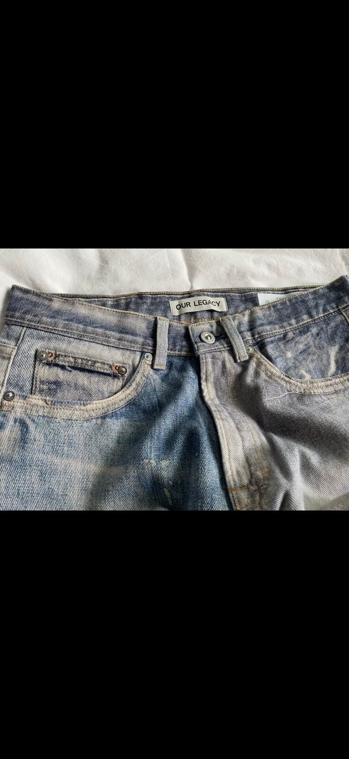 아워레가시 디지털 프린트 데님 29사이즈 상품이미지4