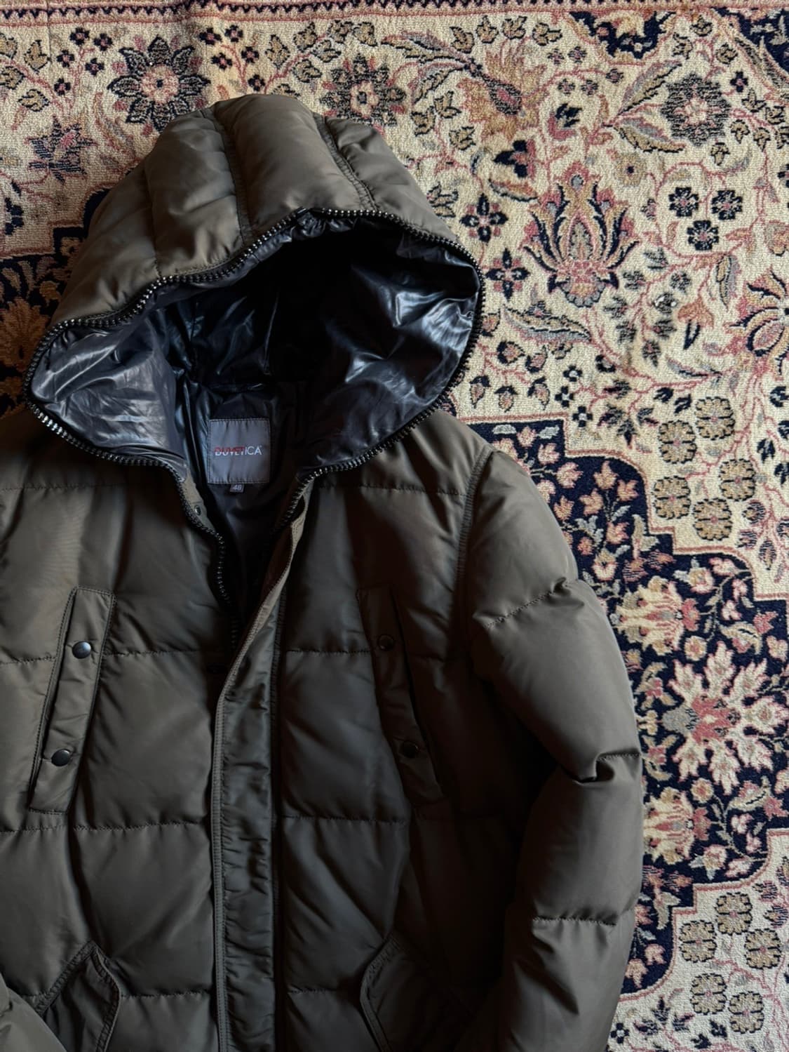 듀베티카 구스다운 패딩 코트 100 상품이미지5