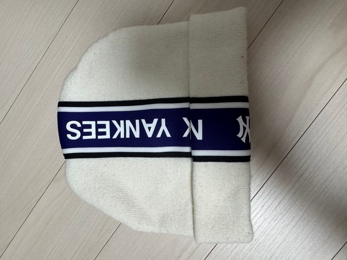 MLB 화이트 뉴욕양키스 비니 상품이미지1