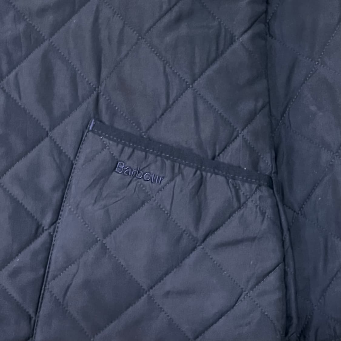  바버 코듀로이 카라 퀼티드 자켓 y14595 상품이미지4