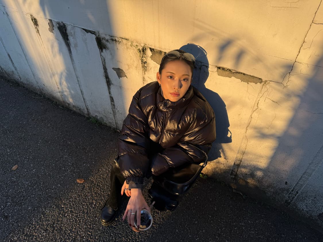 코드그라피 덕다운 푸파 숏패딩 상품이미지5