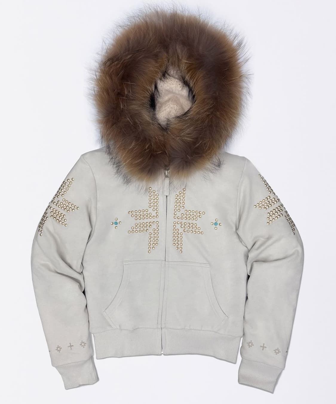 스컬프터 Fur Trimming Hooded Zip-Up 상품이미지3
