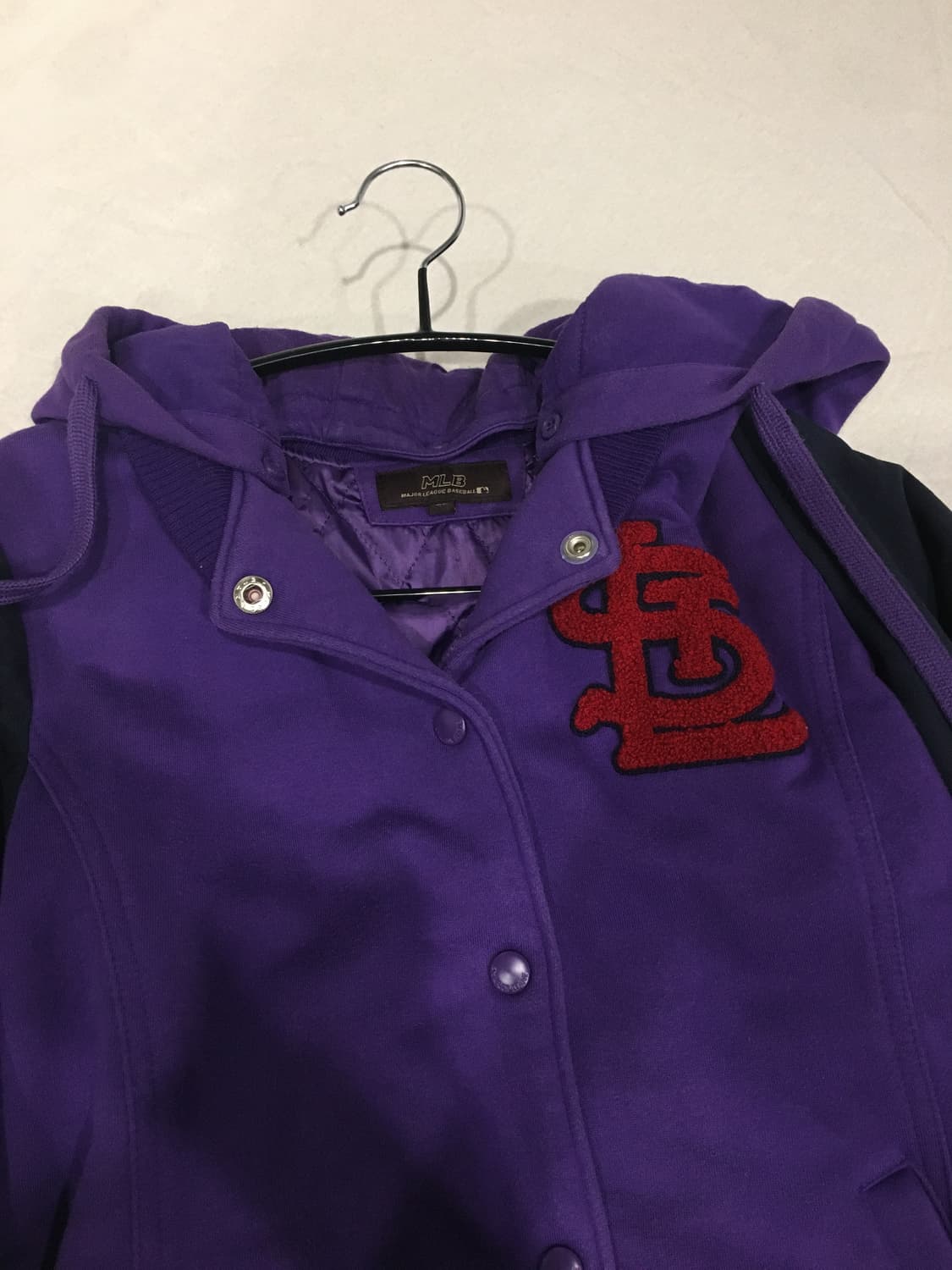 MLB 후드 바시티 자켓 상품이미지4