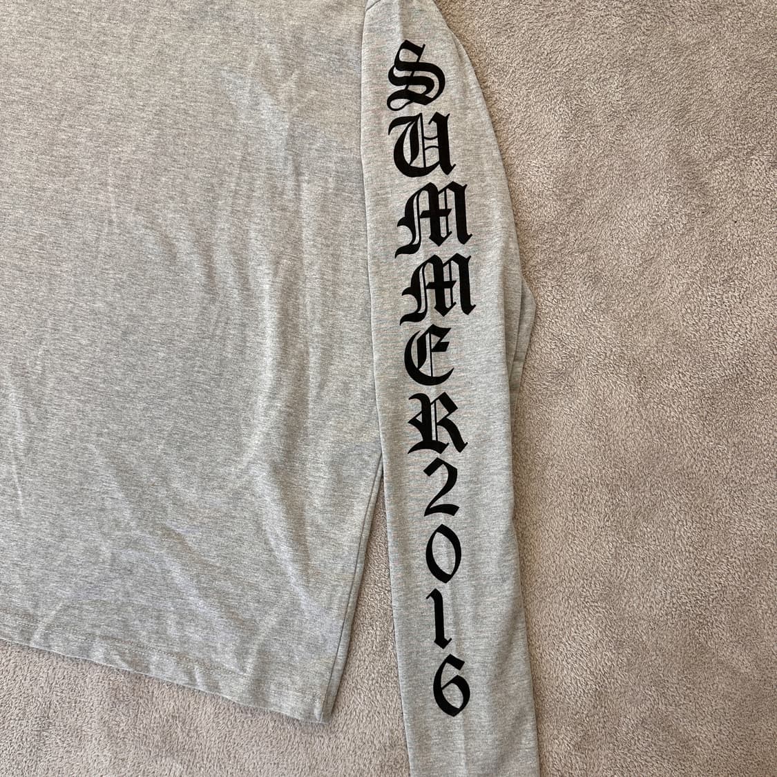 베트멍 16aw 스펠아웃 로고 롱슬리브 상품이미지2