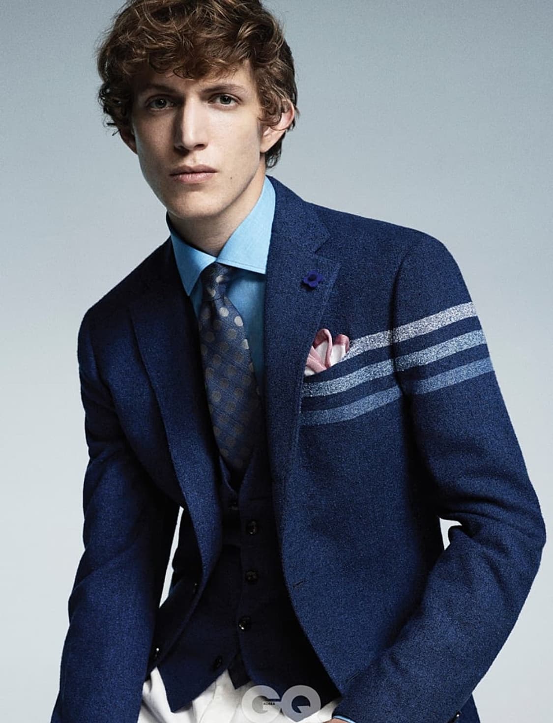 100) 라르디니 3선 봄자켓  상품이미지1