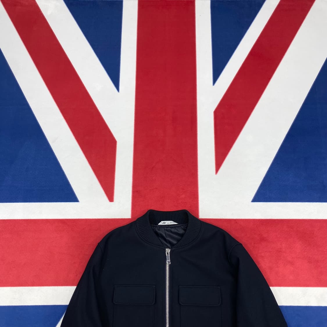 자라 블루종자켓 XL 상품이미지2