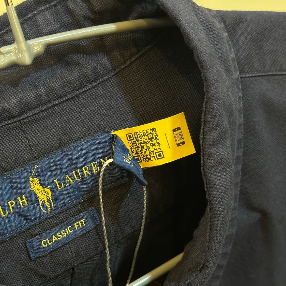 폴로 랄프로렌 클래식핏 가먼트 다이 옥스포드 셔츠 XL 상품이미지3