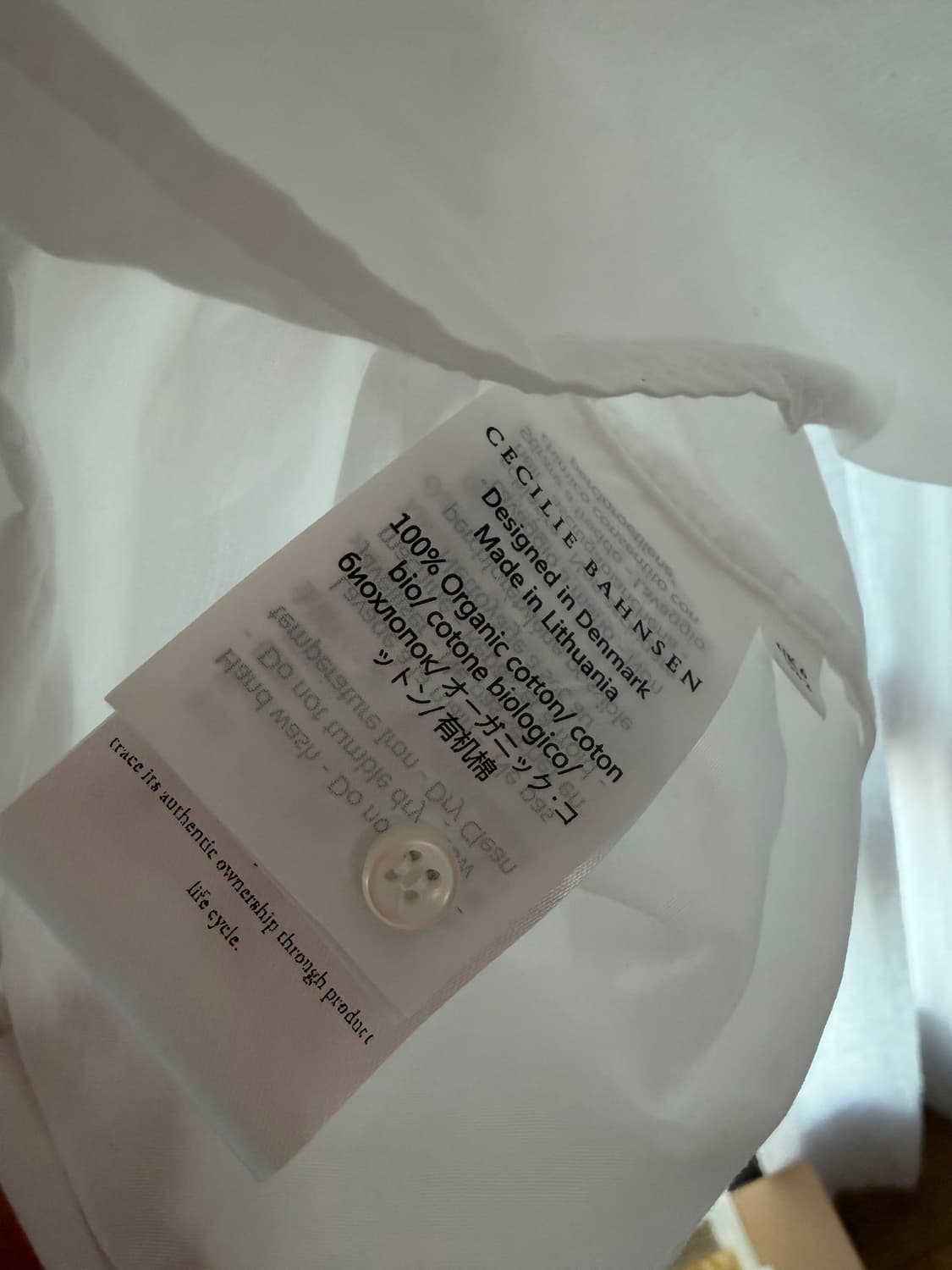 Cecilie bahnsen 코튼 셔츠 상품이미지4