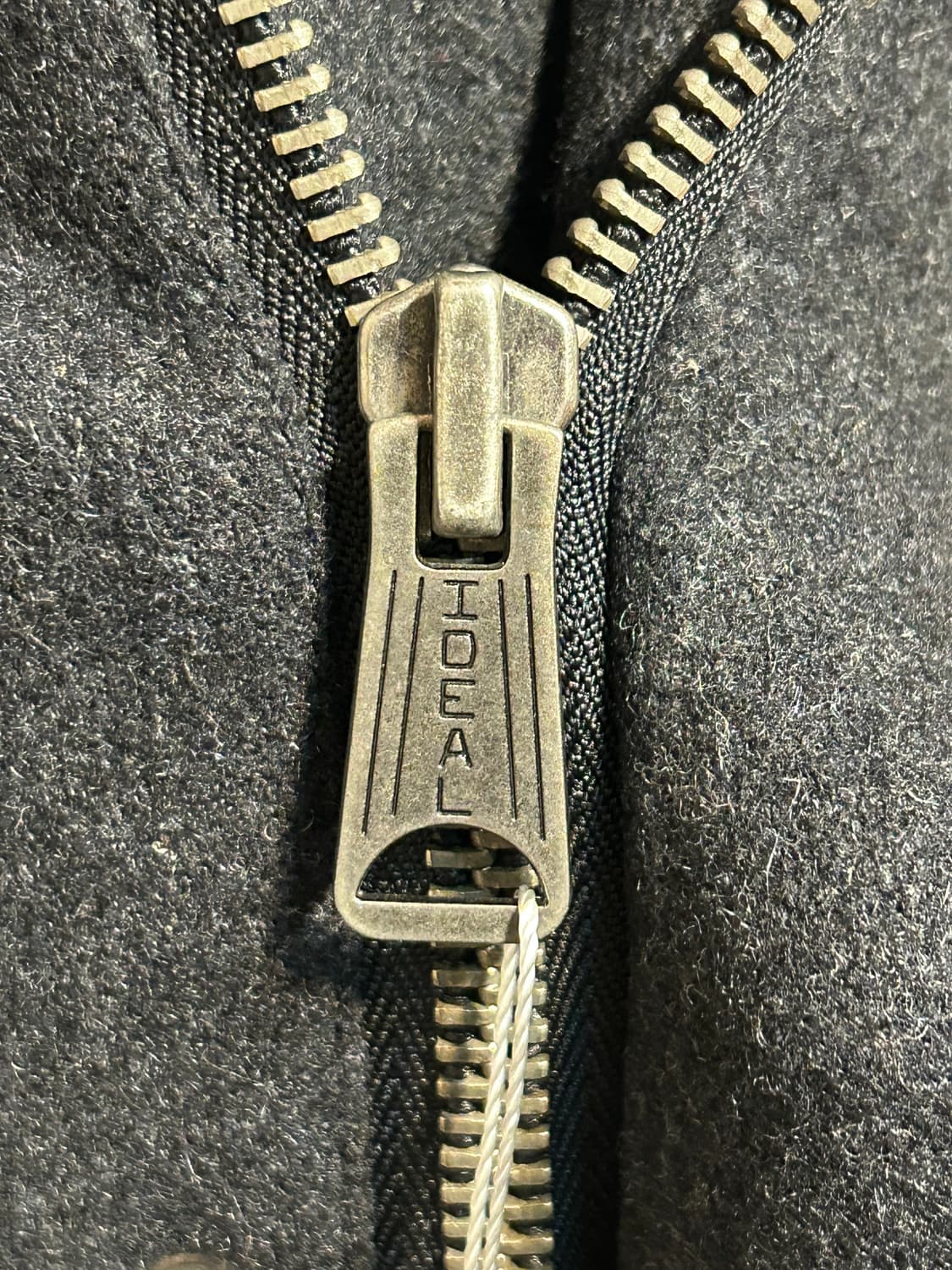 빔즈 라쿤 퍼 후드 울 블렌드 미디 코트 상품이미지7