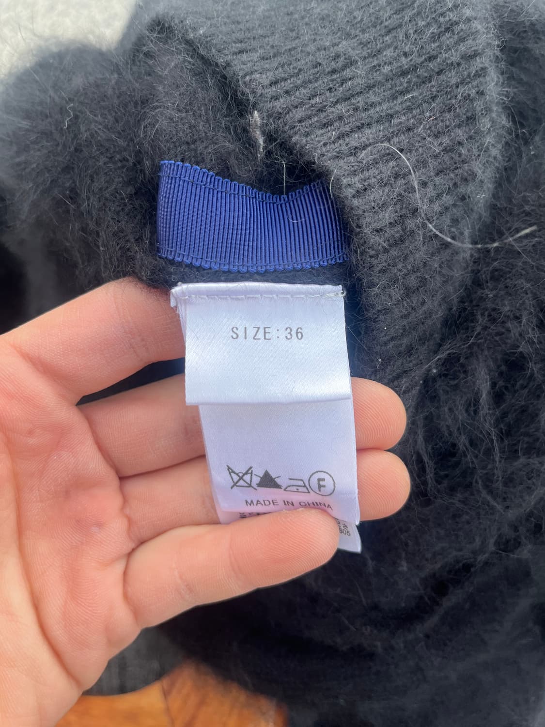 YOSHIO KUBO 앙고라 가디건 상품이미지6