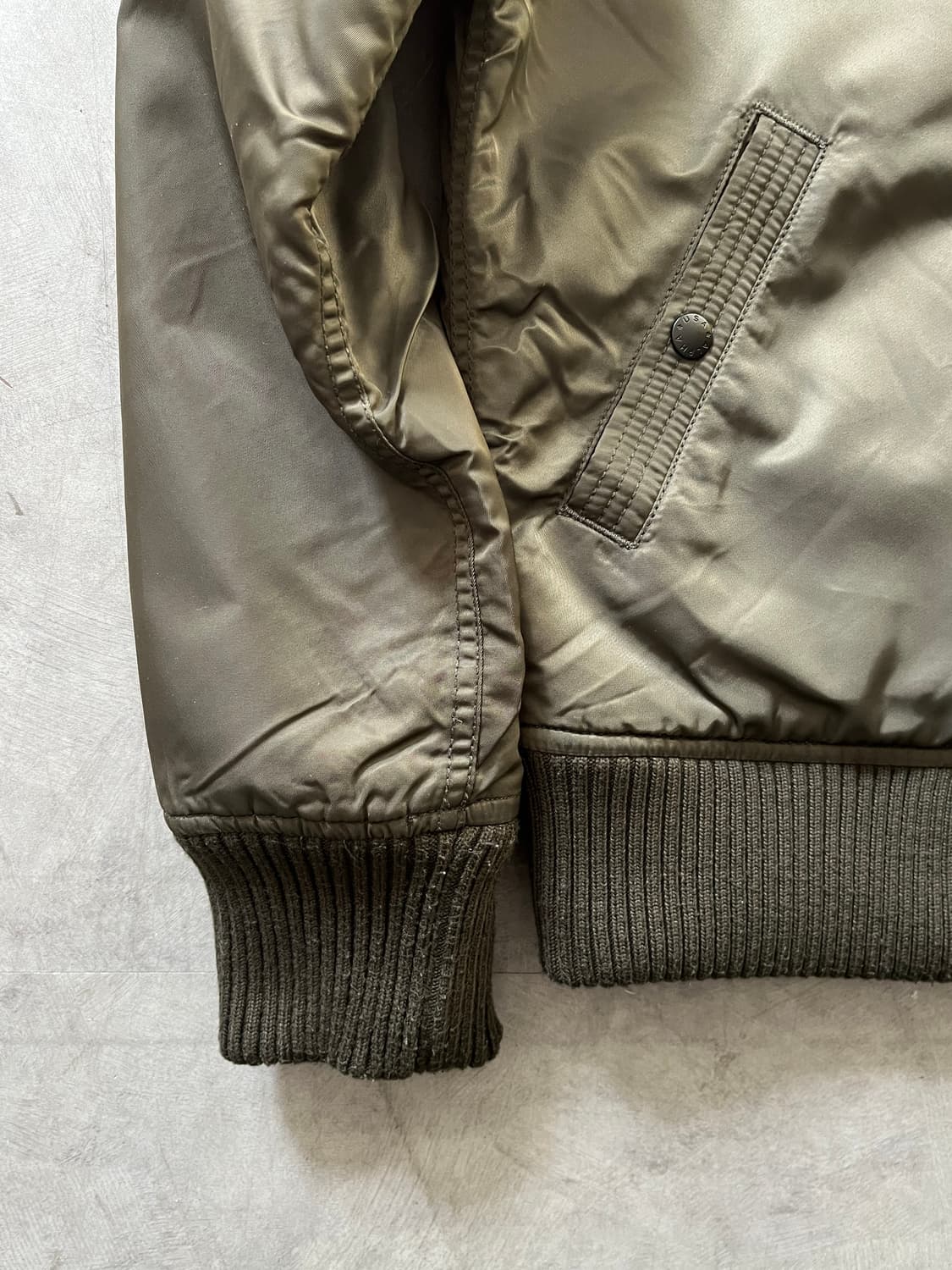 Alpha Industries 알파 인더스트리 카키 봄버 자켓 상품이미지6