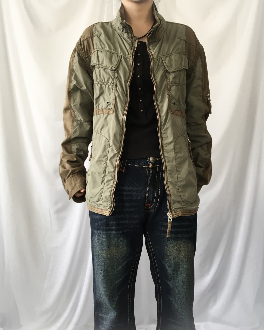 Avirex high neck jacket 상품이미지7