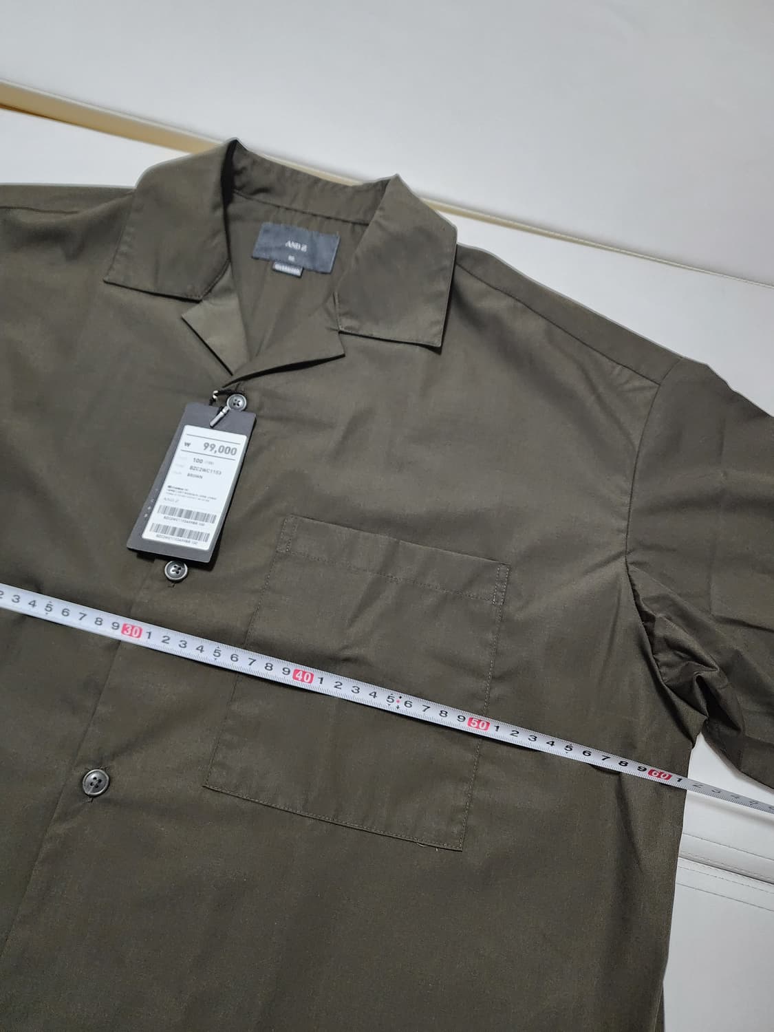 지오지아앤드지반팔반바지셋업세트브라운 상품이미지3