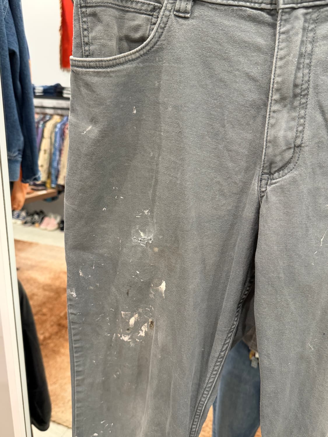 Carhartt 칼하트 빈티지 페인팅 워크 팬츠 (34inch) 상품이미지8