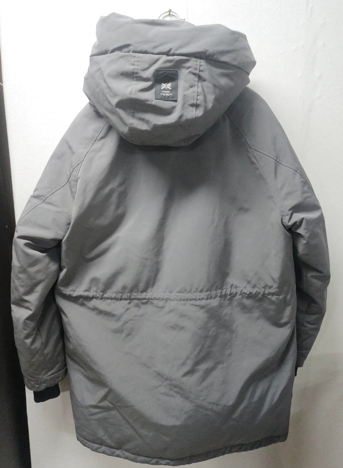 캉골 덕다운 하프 패딩 XL  그레이 상품이미지2