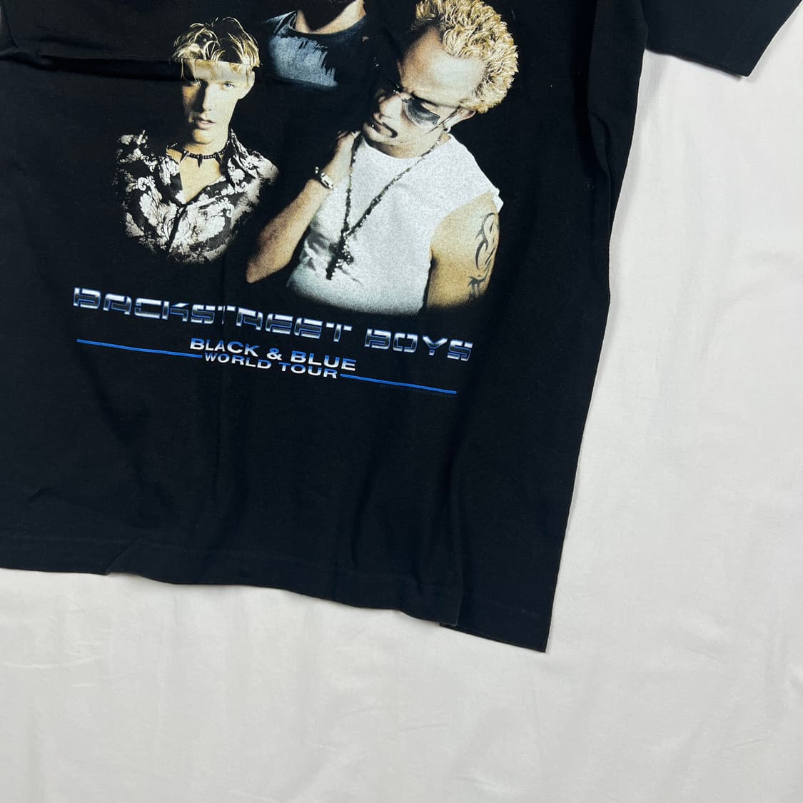 2001년도 백스트릿보이즈 블랙앤블루 월드투어 반팔티 상품이미지4