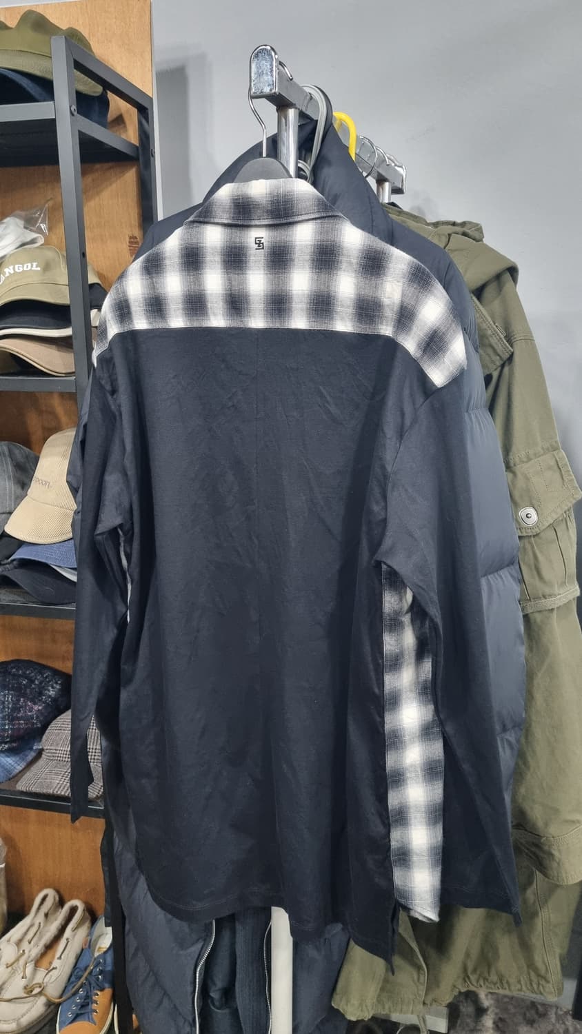 송지오옴므 셔츠+티 95size(가슴단면53) 95~100적당 상태최상 상품이미지3