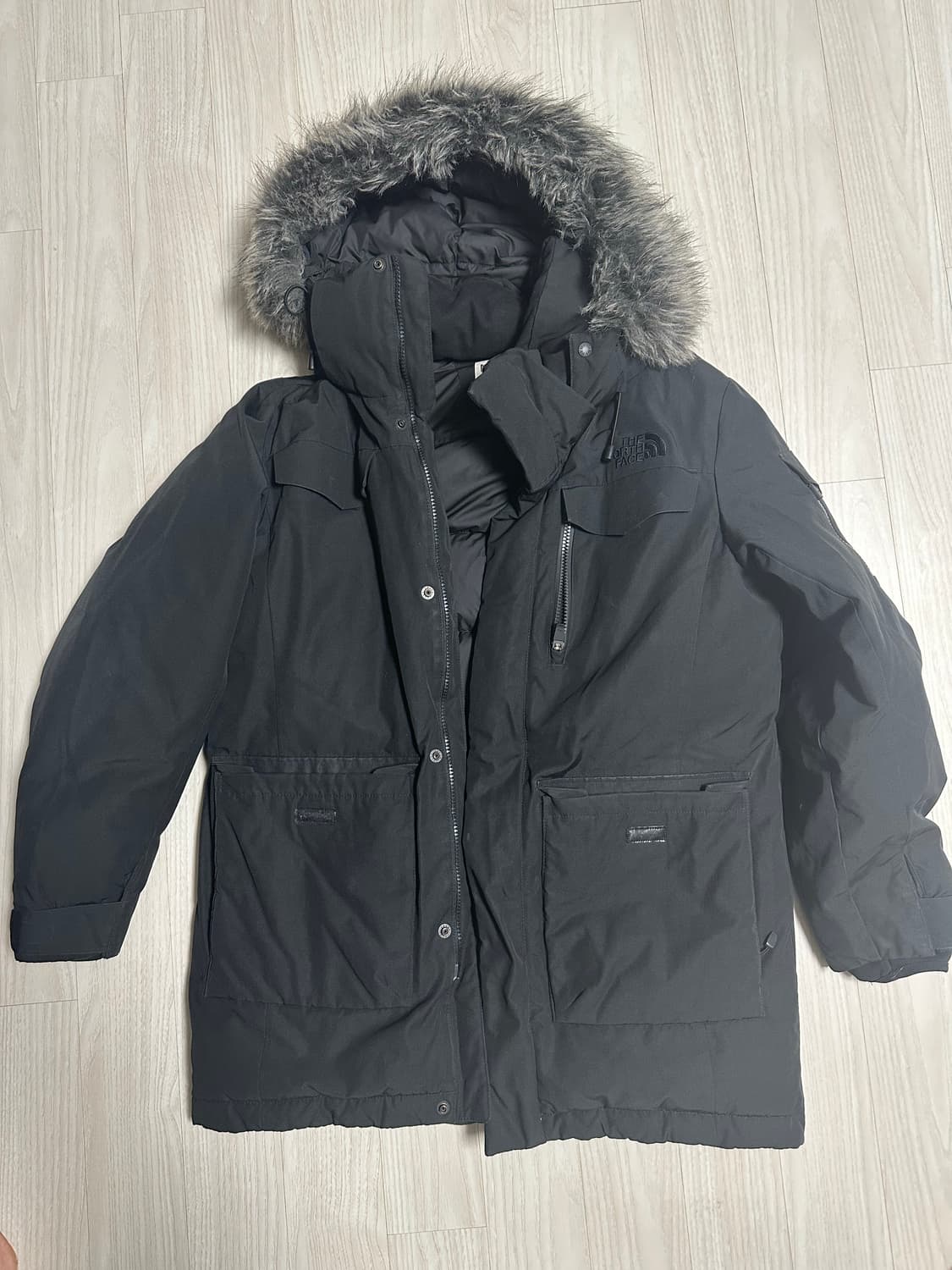 노스페이스 블랙 패딩 95 상품이미지1