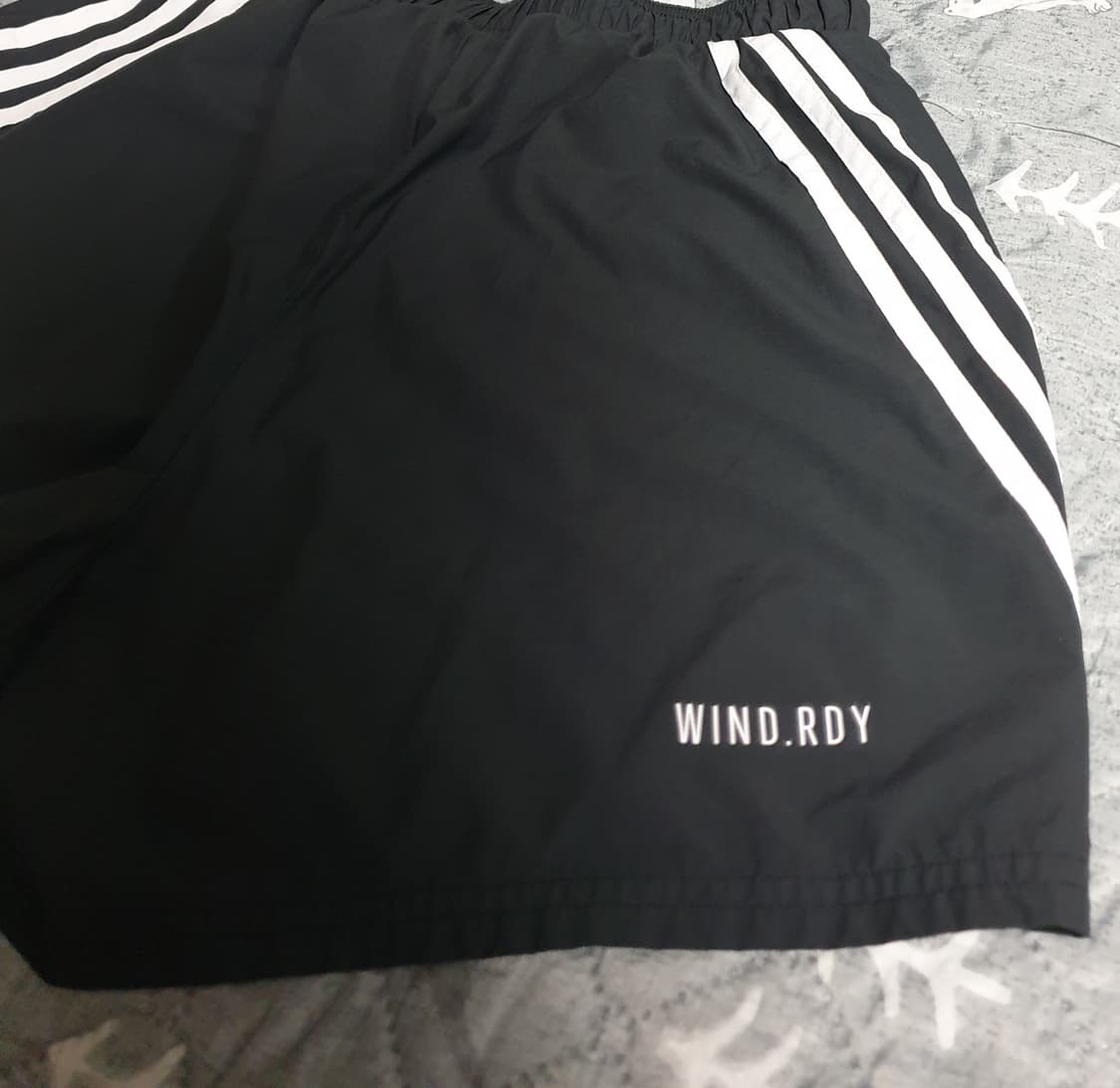 아디다스 윈드 드라이 에센셜 우븐 쇼츠팬츠 블랙 (M) 상품이미지3