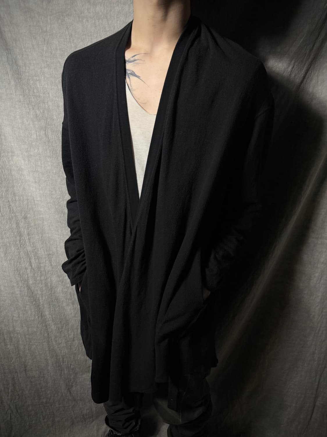 JULIUS Draped Long Cardigan  상품이미지1