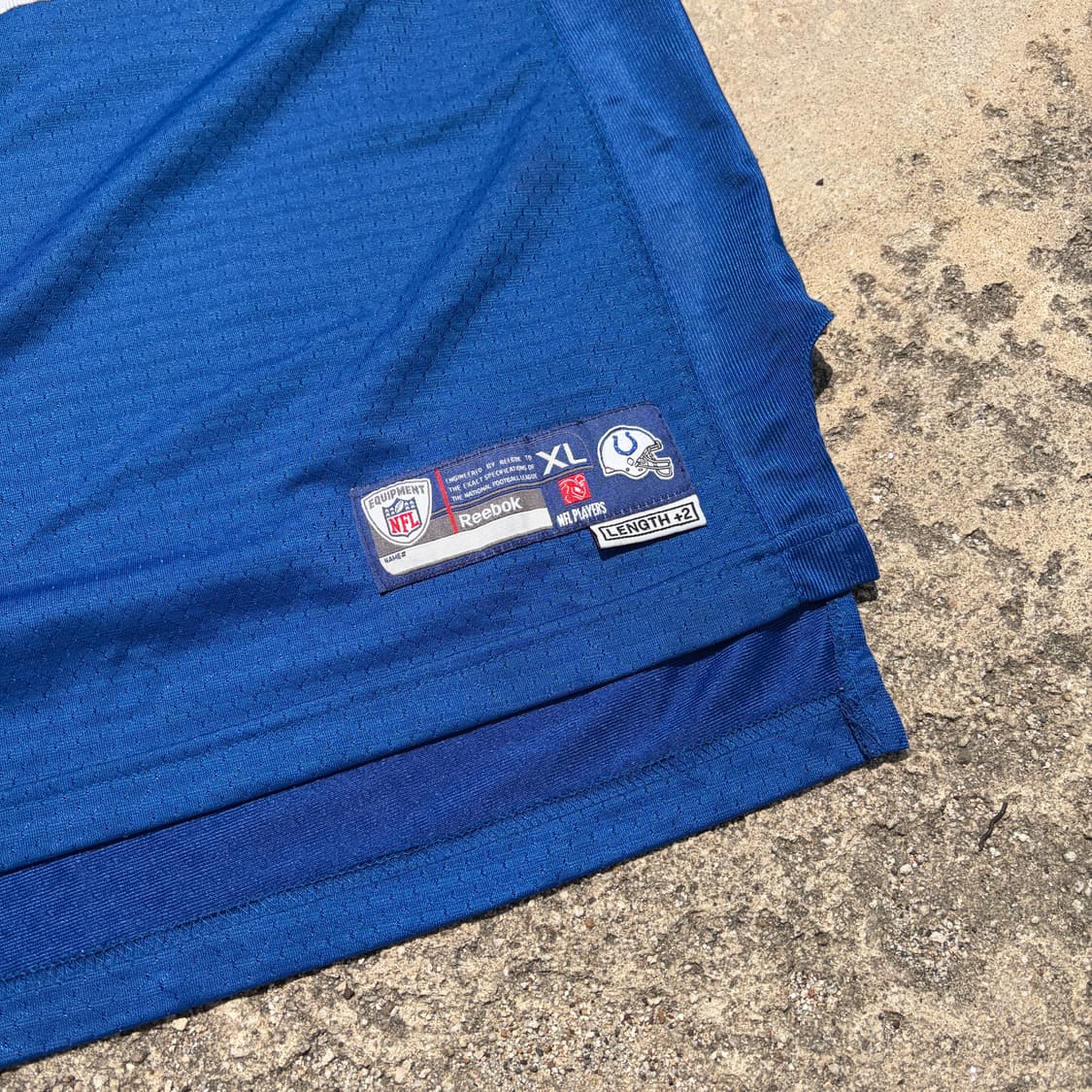 리복 NFL 인디애나폴리스 콜츠 빈티지 유니폼 져지 XL 상품이미지3