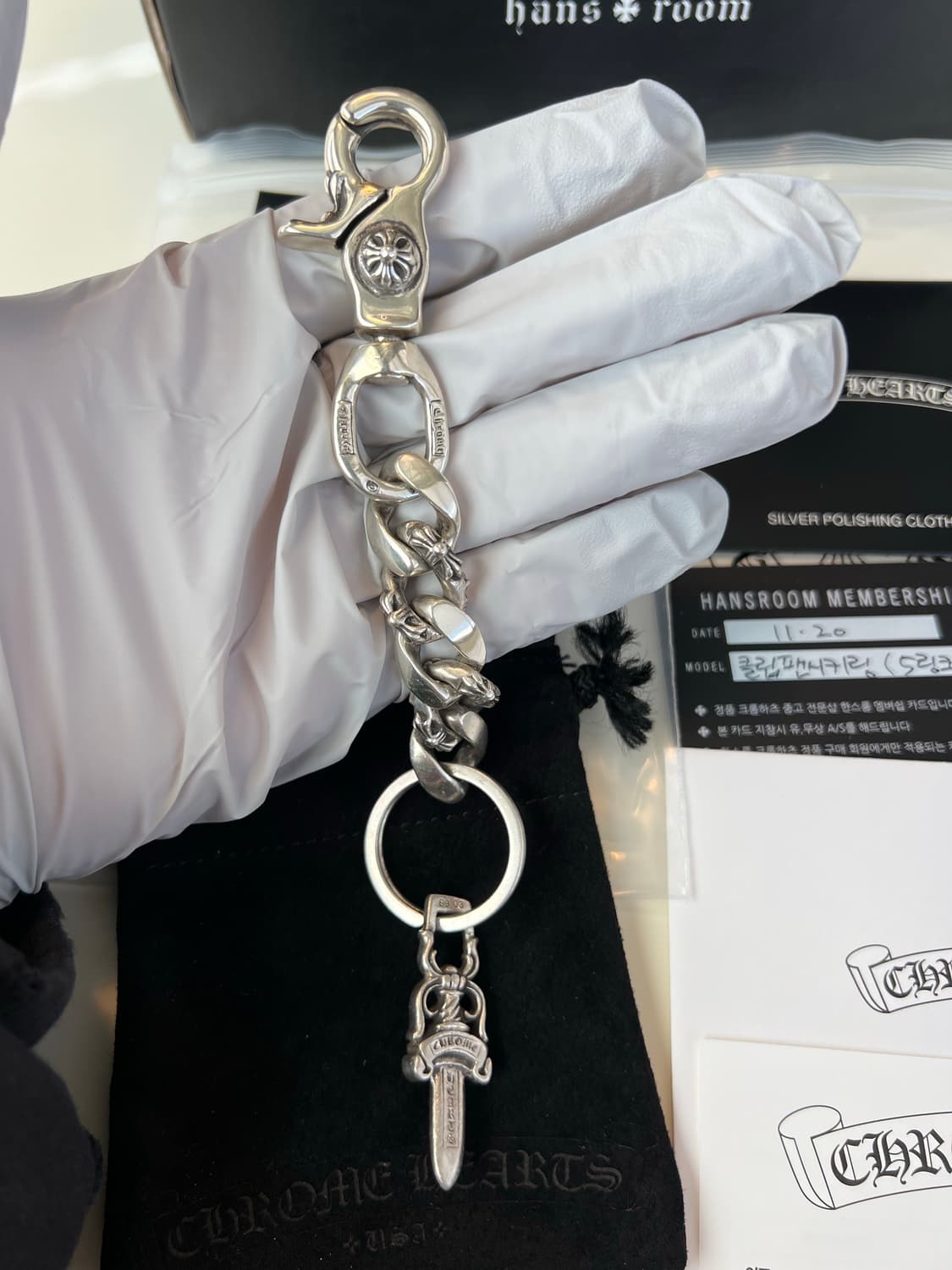 [5링크] 크롬하츠 클립팬시키링 + 10대거 상품이미지2