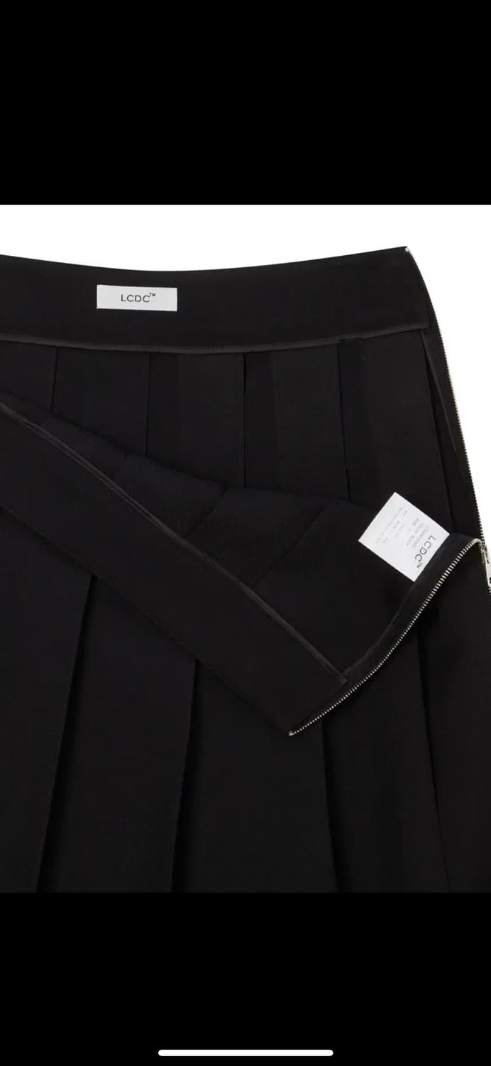 Lcdc skirt 엘씨디씨 플리츠미디스커트 m 상품이미지2