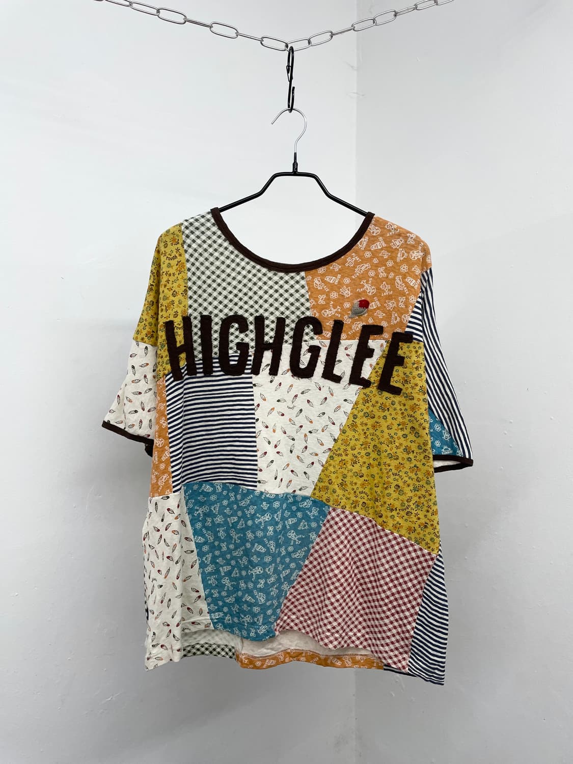 모리 패치 레터링 티셔츠 상품이미지5