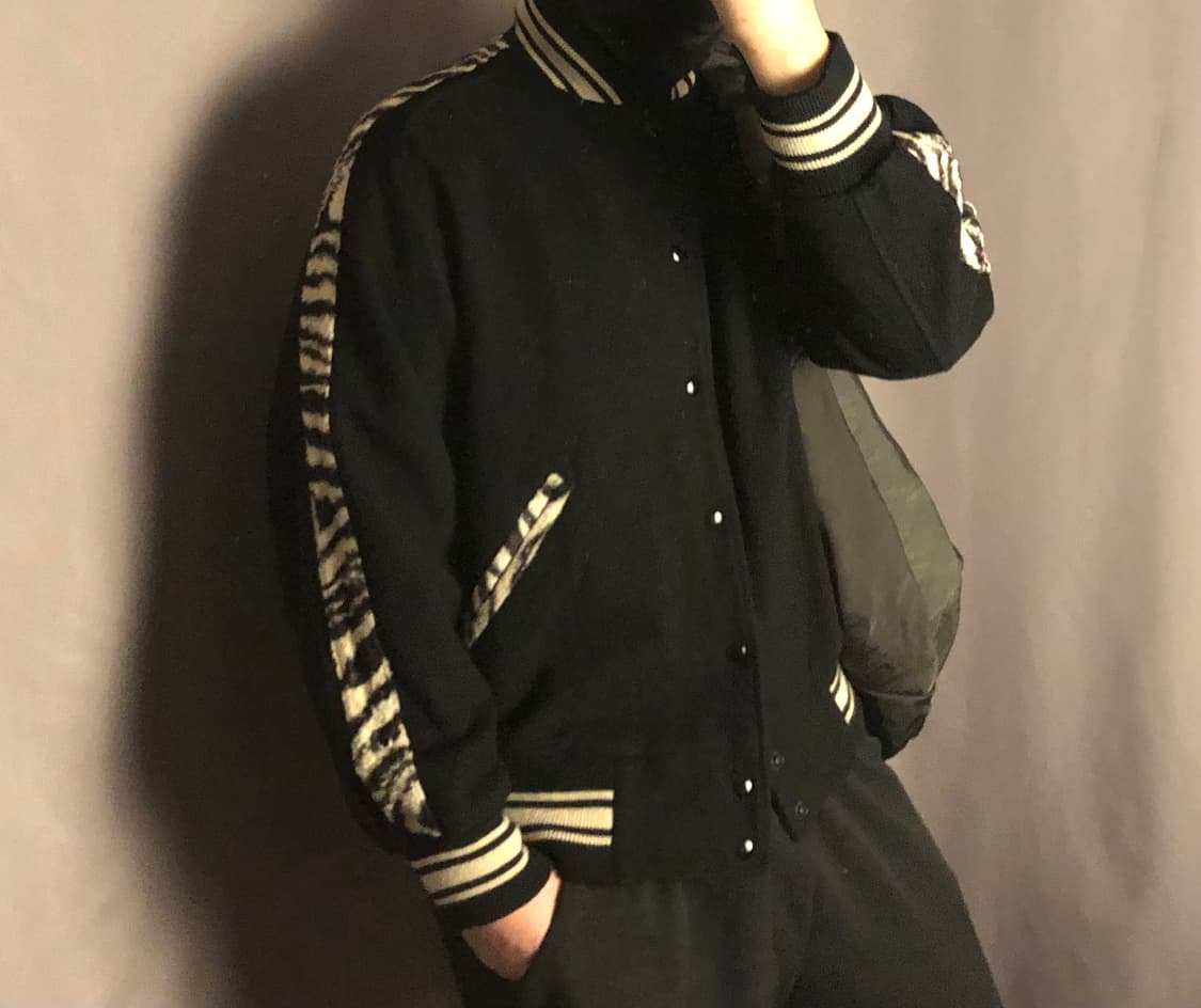 니들스 레오파드 바시티 자켓 상품이미지5