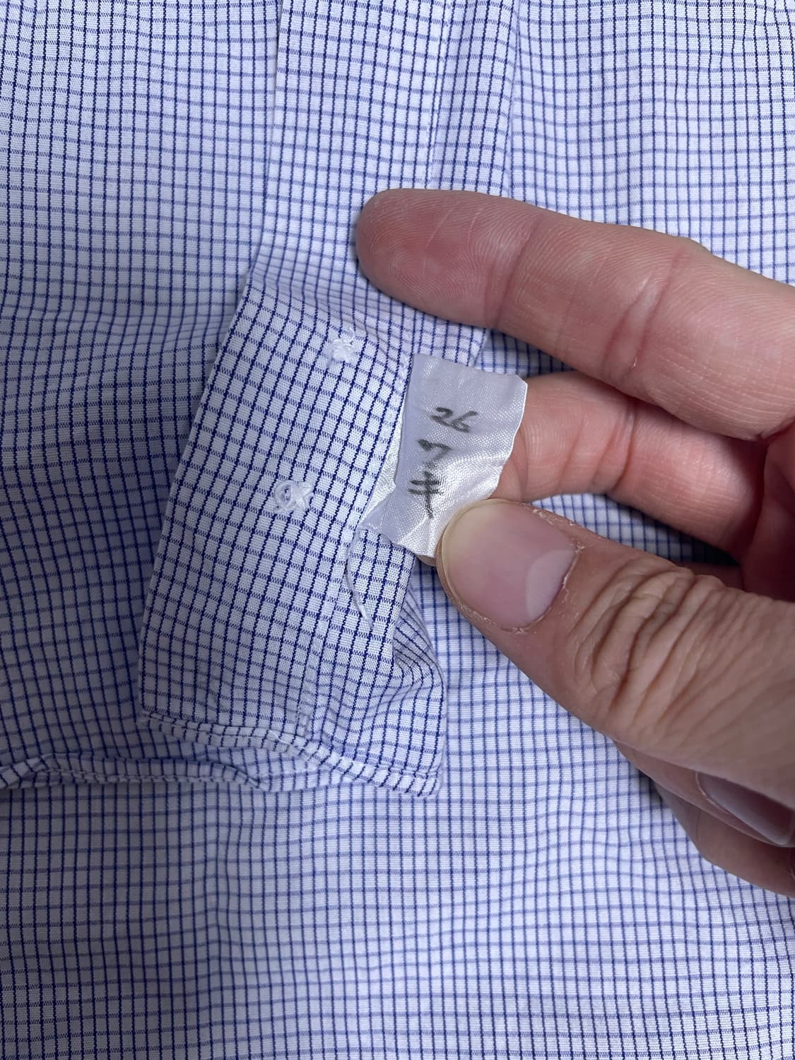 아쿠아스큐텀 긴팔셔츠 사이즈 105~110 상품이미지4