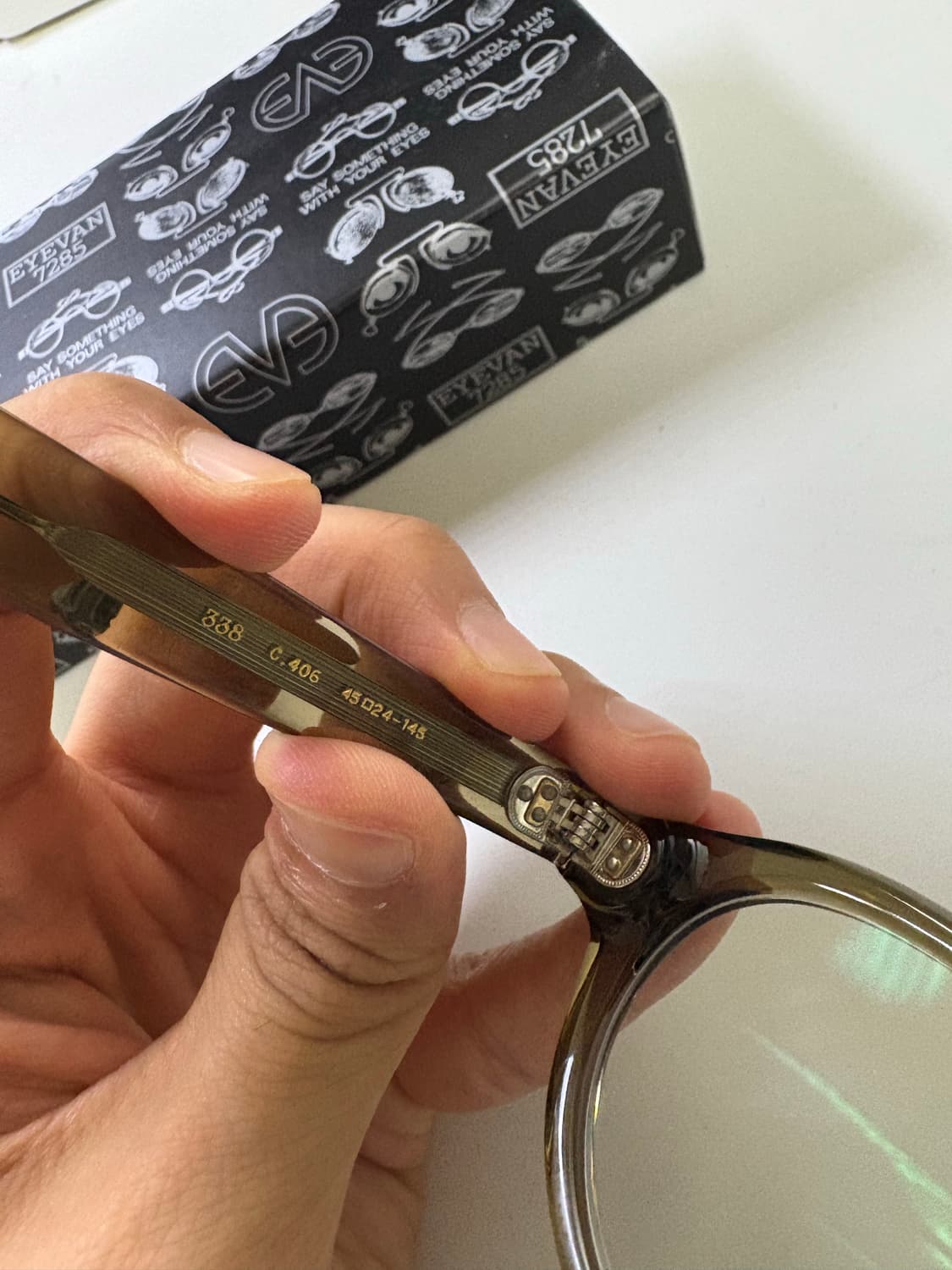 아이반(eyevan)7285 338 올리브(45ㅇ24) 상품이미지3