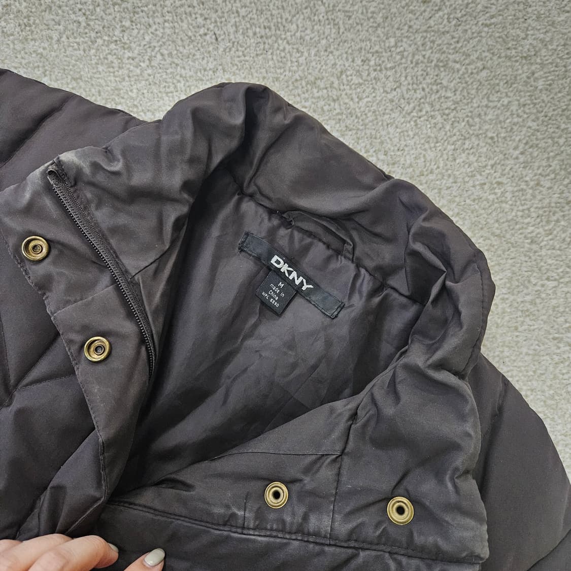 [M] DKNY 디케이엔와이 롱 패딩 점퍼 1110J1 상품이미지3