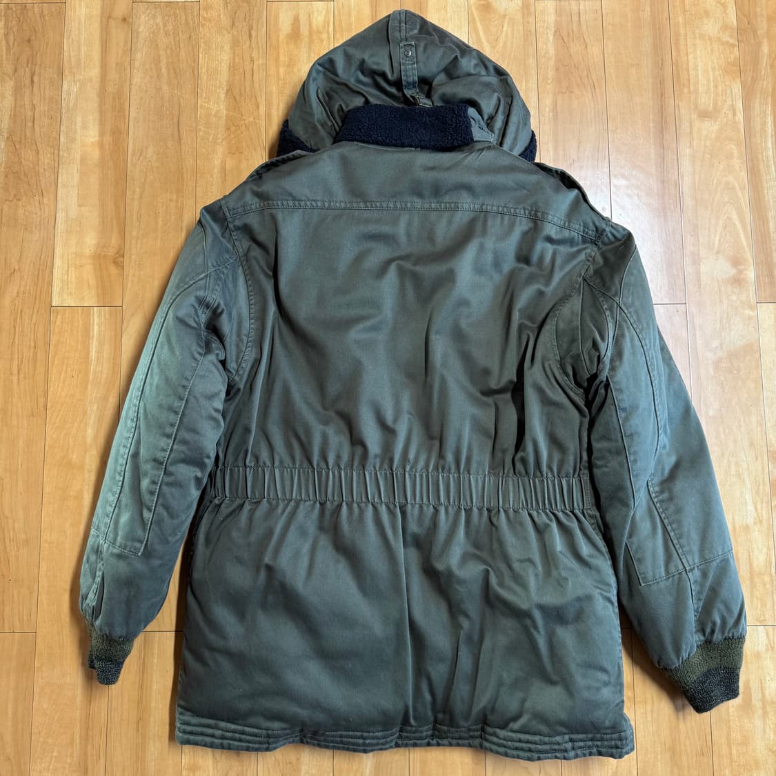 디아프바인 B9 파카 자켓 카키/블랙 L 상품이미지4