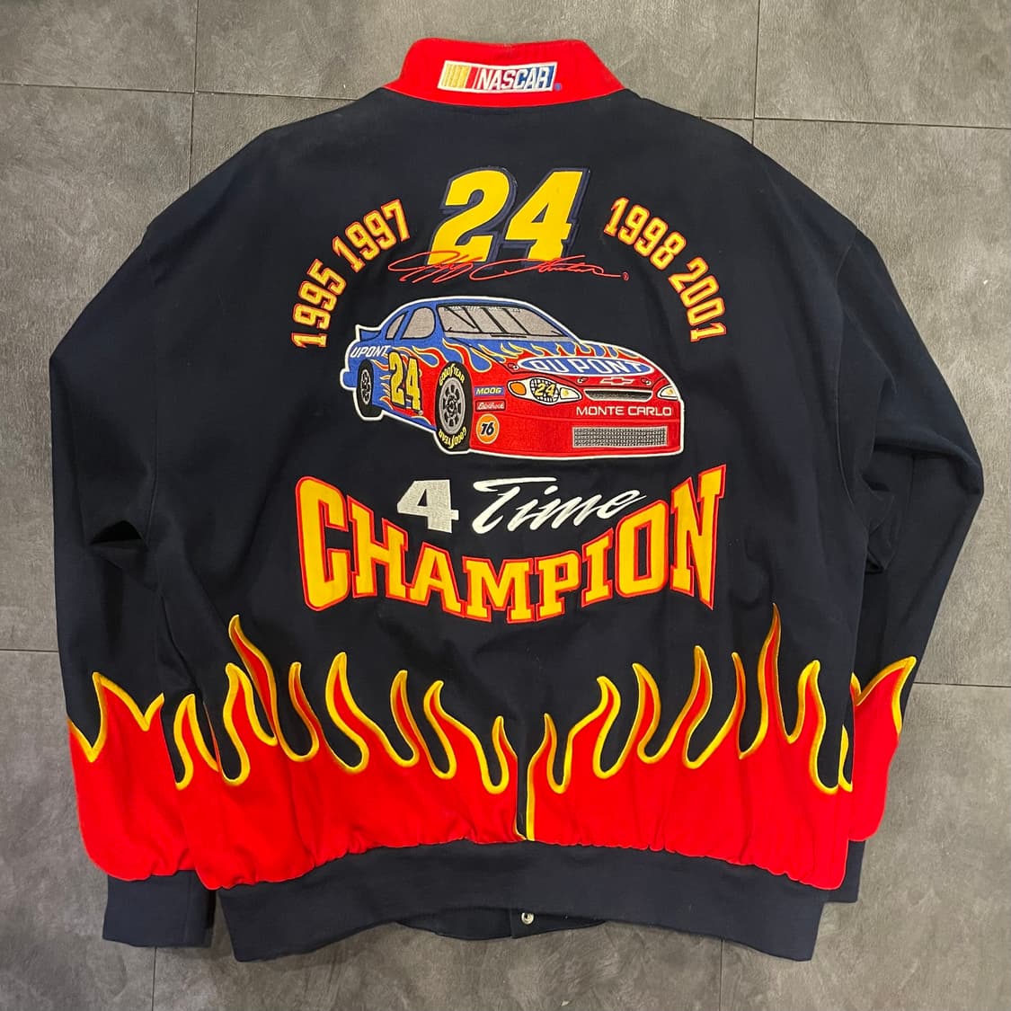 [IM] JH 제프해밀턴 X 나스카 챔피언스 플레임 코튼 레이싱 자켓 상품이미지9